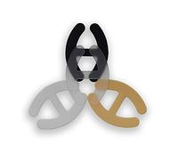 RAZOR Clips Correa del sujetador del clip de espalda deportiva ocultamiento correas control de la hendidura 0 varios Negro,beige,blanco,Clear1