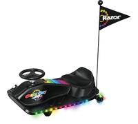 Razor Crazy Cart Shift Lightshow Go-Kart eléctrico de Litio con Ruedas iluminadas, velocidades de hasta 8 mph para Mayores de 6 años