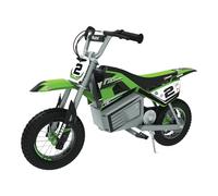 Razor Kids Electric Motorbike - MX125 Dirt Rocket Bike para Niños Mayores de 7 Años con Velocidad Máxima de 13km/h y Autonomía de 40 Minutos, Batería de 100W, 12V 5Ah y Neumáticos de 12" - Rosa