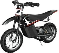 Razor MX125 W/Decals Bicicleta eléctrica de Litio para niños con velocidades de hasta 8 mph, Motor de Cubo de 100W para Mayores de 7 años