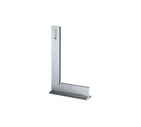 RB Medidor de ángulo de acero precisión testigos din875 - 2 con bisagra, longitud del lado 100 x 70 mm, 1 pieza, 7611203