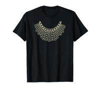 RBG Ruth Bader Ginsburg Dissent Collar patrón Camiseta