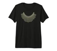 RBG Ruth Bader Ginsburg Dissent Collar patrón Camiseta Premium