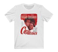RBGhetf333 Mod-2-Casablanca-Rick-Blaine-Humphrey-Bogart-Ingrid-Bergman-Michael-Curtiz-Movie-Film-T-Shirt