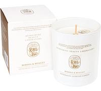 RBL by Rebul Candela Aromática en Vidrio - Mimosa & Muguet - Vela en Caja de Regalo 210 g - Fragancia Delicada para un Ambiente Fino - Arde Hasta 35 h - Candela de Lujo para Atmósfera