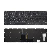 RBoand Teclado retroiluminado Compatible con Satellite Radius P50W P55W-B P55W-C L50-B L50-C L50D-B L55-B L55C S50-B AEBLYU01010(RU Original Backlit)