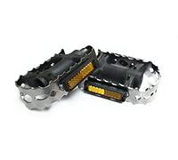 RBR Juego Pedales UNIVERSALES Aluminio & Acero (2UNDS)