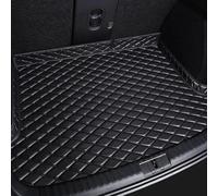 RBSKJ Coche Cuero Alfombrillas Maletero para Renault Captur 2018-2023 Encargo Bandeja Forro Alfombra Protectora Accesorios,A-Black