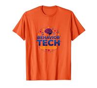 RBT Behavior Tech - Regalo de Agradecimiento extraordinario Camiseta, Hombre, Naranja, S