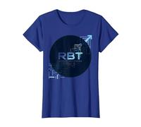 RBT Haciendo Posible el Progreso Innovación tecnológica Motivacional Camiseta, Mujer, Azul Real, M