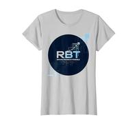 RBT Haciendo Posible el Progreso Innovación tecnológica Motivacional Camiseta, Mujer, Plata, L