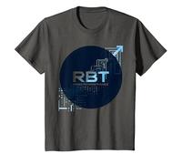 RBT Haciendo Posible el Progreso Innovación tecnológica Motivacional Camiseta, Niños, Asfalto, 3 años