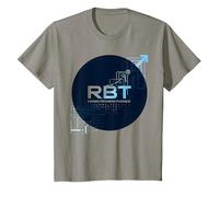 RBT Haciendo Posible el Progreso Innovación tecnológica Motivacional Camiseta, Niños, Pizarra, 4 años