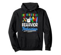 RBT Registered Behavior Technician Puzzle Autism Awareness Sudadera con Capucha