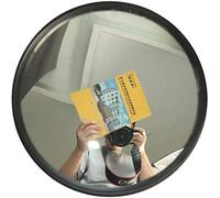 RBUDSPOLF Espejo Gran Angular Convexo Espejo Flexible de Seguridad Vial de Interior Espejo Gran Angular Espejo de Esquina Espejorrobo de Supermercado para Carretera Y Taller/30Cm