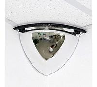 RBUDSPOLF Espejo Gran Angular Espejo de Seguridad Vial Espejo Convexo, Ángulo de Visión de 90 Grados, Espejo de Pc Gran Angular de Alta Definición, para Taller de Fábrica de Tienda/Color/55 * 46Cm