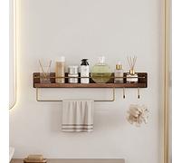 RBUDSPOLF Estante Organizador de Estantes de Maderaiza de Maderaiza Multifuncional Estantes Organizadores Estantes Flotantes Baños Montados en la Pared Cocinas Estante de Almacenamiento de Dormitorio