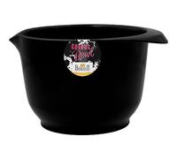 RBV Birkmann 709348 709348-Bol para Mezclar, Resistente a los arañazos, 1,5 L, Color Negro, Melamina