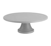 RBV Birkmann Plato para tartas Trend, cerámica, diámetro de 31 cm, color gris piedra mate, altura 11 cm