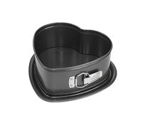 RBV Birkmann, Springform Herz, Ø 881501 Easy Baking-Molde para tartas con forma de corazón (22 cm), Acero al carbono con revestimiento antiadherente, gris