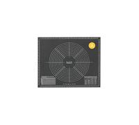 RBV BIRKMANN Tapete de silicona para amasar con escala 45x55cm negro