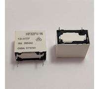 RBYRLDSTY 10 Uds relé de HF32FV-16 12-HTF HF32FV-16 24-HTF HF32FV-16-12-HTF HF32FV-16-24-HTF HF32FV 16 12 HTF 4PIN 12V 24V(HF32FV-16-12-HTF)