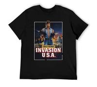 RBYSV Chuck Norris Invasion USA 80s Action Movie T Shirt