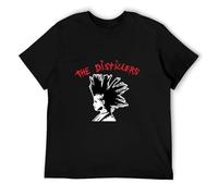 RBYSV The Distillers Band Brody Dalle Ryan Sinn Men's Black Tees T-Shirt XL