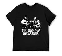 RBYSV The Natural Disasters Retro Legends of Wrestling Tag Team T Shirt BlackOne Size