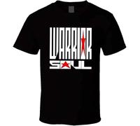 RBYSV Warrior Soul 90'S Hard Shirt Black White Tshirt Men's Black XL
