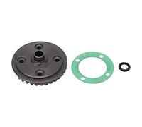 RC 35T Engranaje helicoidal diferencial Acero resistente Actualización de engranaje grande Pieza de repuesto para ZD Racing MX 07 1/7 Escala RC Accesorios para automóvil Negro