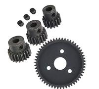 RC 54T Hard Steel Gear Set for Slash 1/10 RC Car, Durable Metal Gears