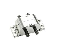 RC Accesorio Del Coche Para Axial Para SCX10 D90 1/10 Metal Excelente Caja Transferencia Cambios Montaje Transmisión Placa Fijación Reemplazo RC Coche 1/14 Camión Piezas Actualización(Transfer Case)