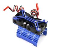 RC Accesorio del Coche para Axial para SCX10 para Traxxas para TRX4 para Tamiya 1/8 1/10 RC Piezas Coche 540 550 3650 3660 3670 Ventilador Refrigeración Disipador Calor Motor 36 Mm(Blue)