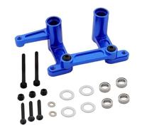 RC Accesorio del Coche para Traxxas para Slash 2WD 1/10 RC Upgrade Parts 1set RC Aluminum Alloy Steering Bellcrank Set Reemplaza La Pieza 3743 Modificaciones De Autos A Control Remoto(Blue)