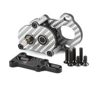 RC Accesorios 48P para Transmisión Portal Ultraligera Carbono Plateado, Pequeña Caja Cambios para Axial para Capra AR45P Coche para Vanquish F10 Axle RC