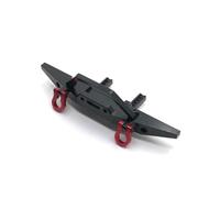 RC Accesorios Barra Protectora Delantera Copa Dirección Parachoques Delantero Y Trasero Metal para HB ZP1001 ZP1002 ZP1003 ZP1004 1/10 RC Piezas Mejoradas para Coche(Black,1pcs)