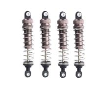 RC Accesorios Coches Compatible con Remo para Hobby Smax 1621 1625 1631 1635 1651 1655 1/16 Piezas De Mejora para Coche RC 4 Amortiguadores Metálicos A6955