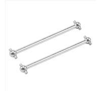 RC Accesorios Coches Compatible con Remo para Hobby Smax 1621 1625 1631 1635 1651 1655 1/16 Piezas para Coche RC 2 Ejes De Transmisión Metálicos Dogbone M5367