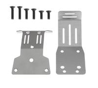 RC Accesorios Coches Compatible con Tamiya Fighter Nxgen DT04 58741 1/10 Piezas De Mejora para Coches De Carreras RC, Acero Inoxidable, Protector De Chasis