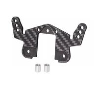 RC Accesorios Coches Compatible con Tamiya para Hotshot II 58737 1/10 Piezas De Mejora Coches De Control Remoto con Diseño De Fibra De Carbono Y Torreta De Amortiguación Trasera