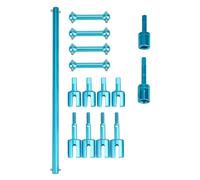 RC Accesorios Coches Compatible con Tamiya para TT-01 TT01D TT01E Piezas De Mejora Coches RC Eje De Transmisión Aleación De Aluminio, Junta Homocinética, Copa De La Caja De Cambios