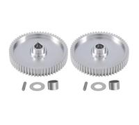 RC Accesorios Coches Compatible con Tamiya para TT01 TT01D TT01E 1/10 RC Piezas De Actualización De Coche Accesorios 2X Metal 61T Spur Gear 51004