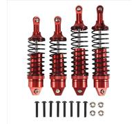 RC Accesorios Coches Compatible con Traxxas para Slash para VXL para Rustler para Stampede para Hoss 1/10 Piezas De Mejora para Coches RC Amortiguador Delantero Y Trasero De Metal