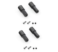 RC Accesorios Coches Compatible con WPL D12 C14 C24 C34 B14 B24 C16 B36 para MN D90 para MN99S Accesorios para Piezas De Mejora De Coche RC 4 Ejes Traseros Metálicos