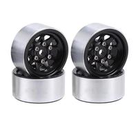 RC Accesorios Compatible con Axial para SCX24 para TRX4M para TRX4-M 1/18 1/24 RC Crawler Car Piezas De 1.0 "Beadlock Rueda Llanta Deep Dish Buje De Acero Estampado