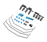 RC Accesorios Compatible con Tamiya para TD4 1/10 RC Car Upgrade Parts Accesorios De Repuesto Kit De Barra Estabilizadora Delantera Y Trasera 22037