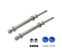 RC Accesorios Compatible con Traxxas para Slash para Rustler para Stampede para Hoss 1/10 RC Piezas De Coche Eje De Transmisión Delantero Trasero De Metal Eje De Transmisión CVD