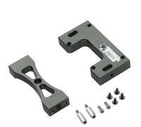 RC Accesorios Compatible con WPL C14 C24 B14 B24 para MN D90 para MN99S RC Accesorios Piezas Coche Soporte De Batería De Metal para Asiento con Juego Travesaño De Viga