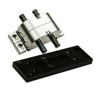 RC Accesorios para 1:10 Axial para SCX10 D90 1:14 para Tamiya RC Crawler Truck Piezas De Mejora Caja Transferencia Cambios con Montaje Fijo(Case and Mount)